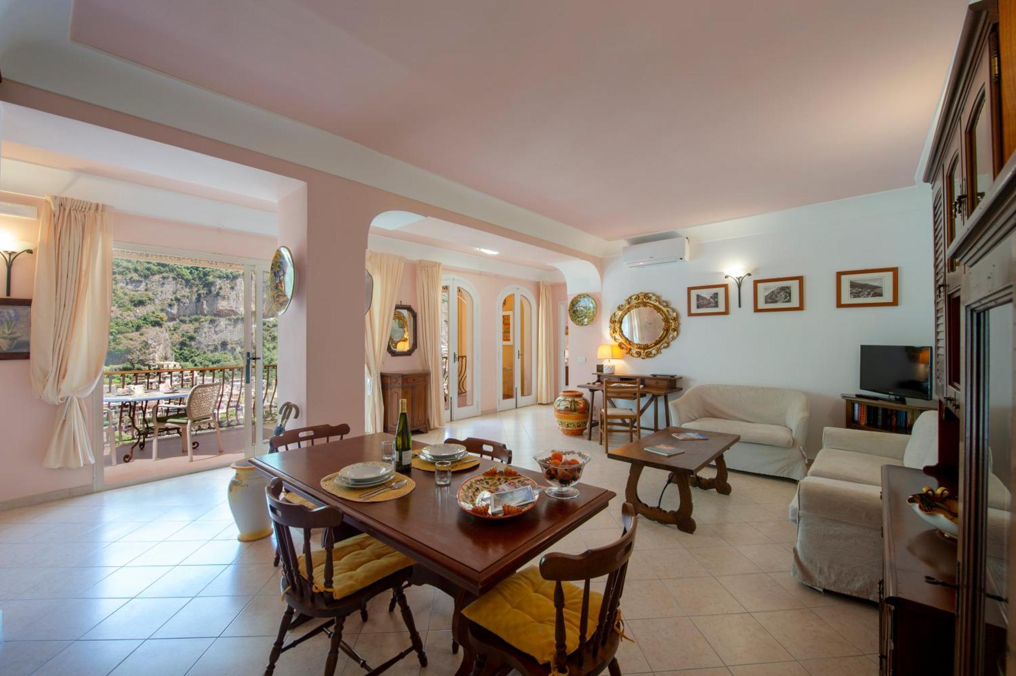 Apartmán Casa Le Terrazze Positano Exteriér fotografie