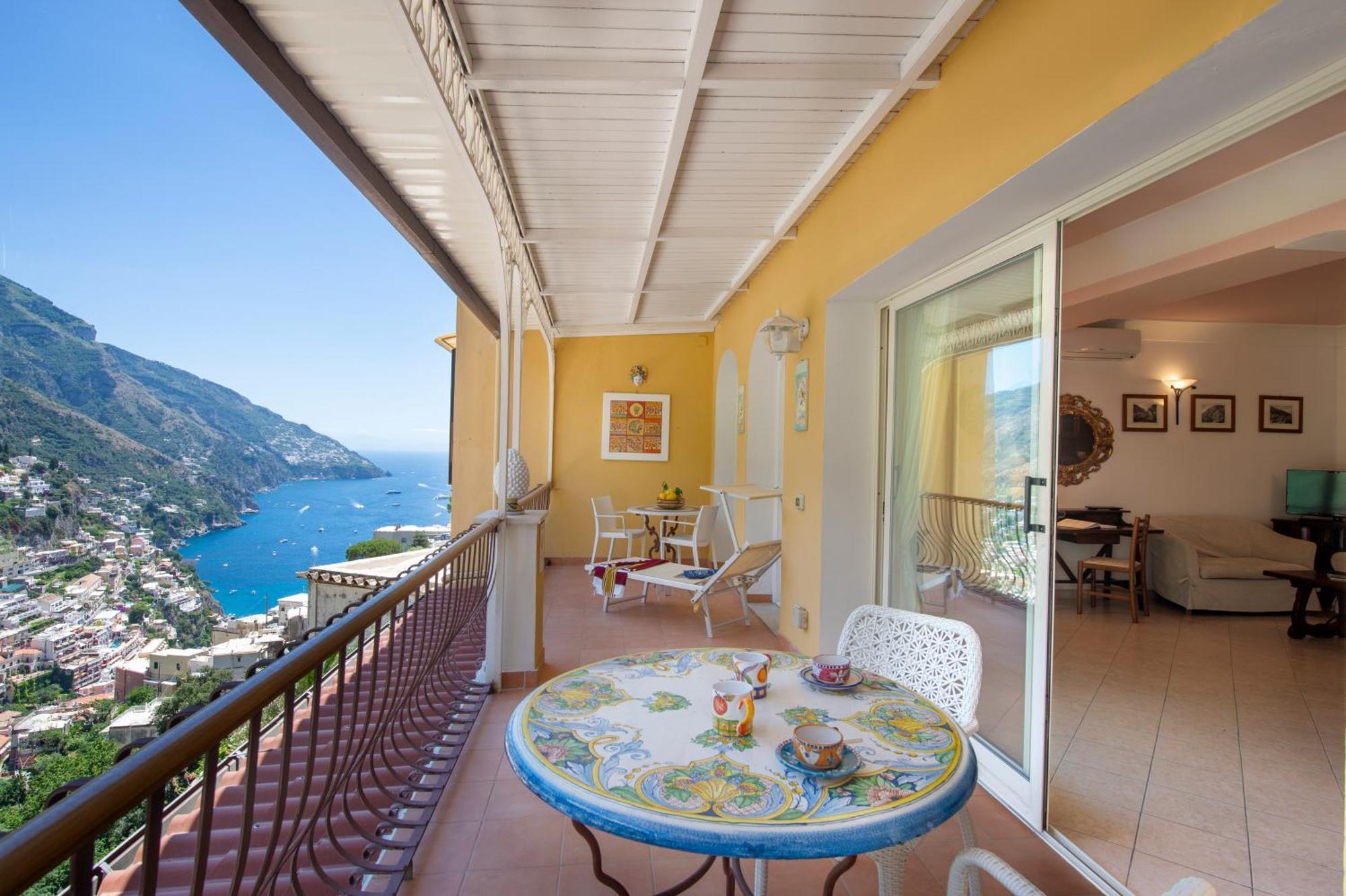 Apartmán Casa Le Terrazze Positano Exteriér fotografie