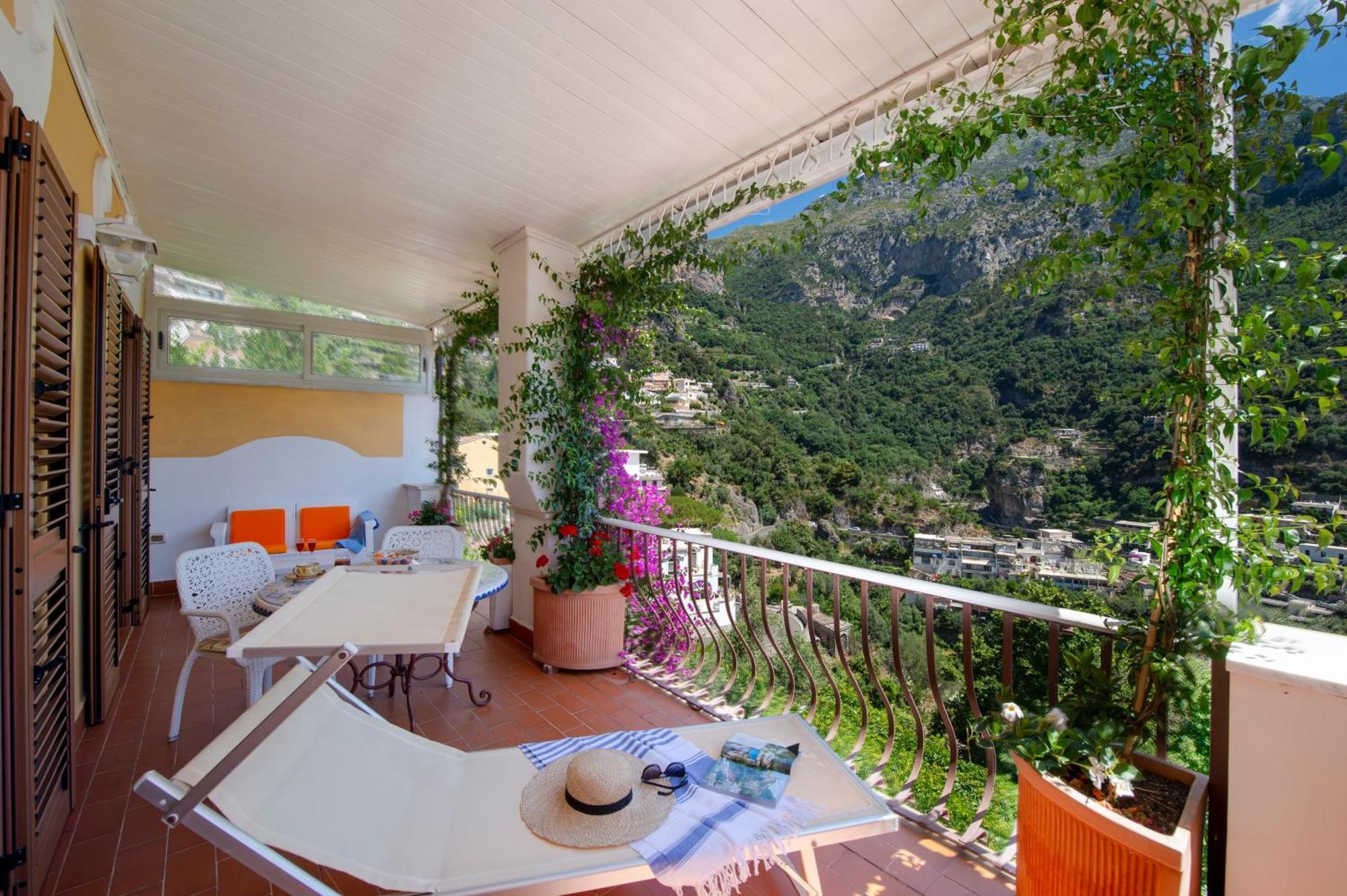 Apartmán Casa Le Terrazze Positano Exteriér fotografie